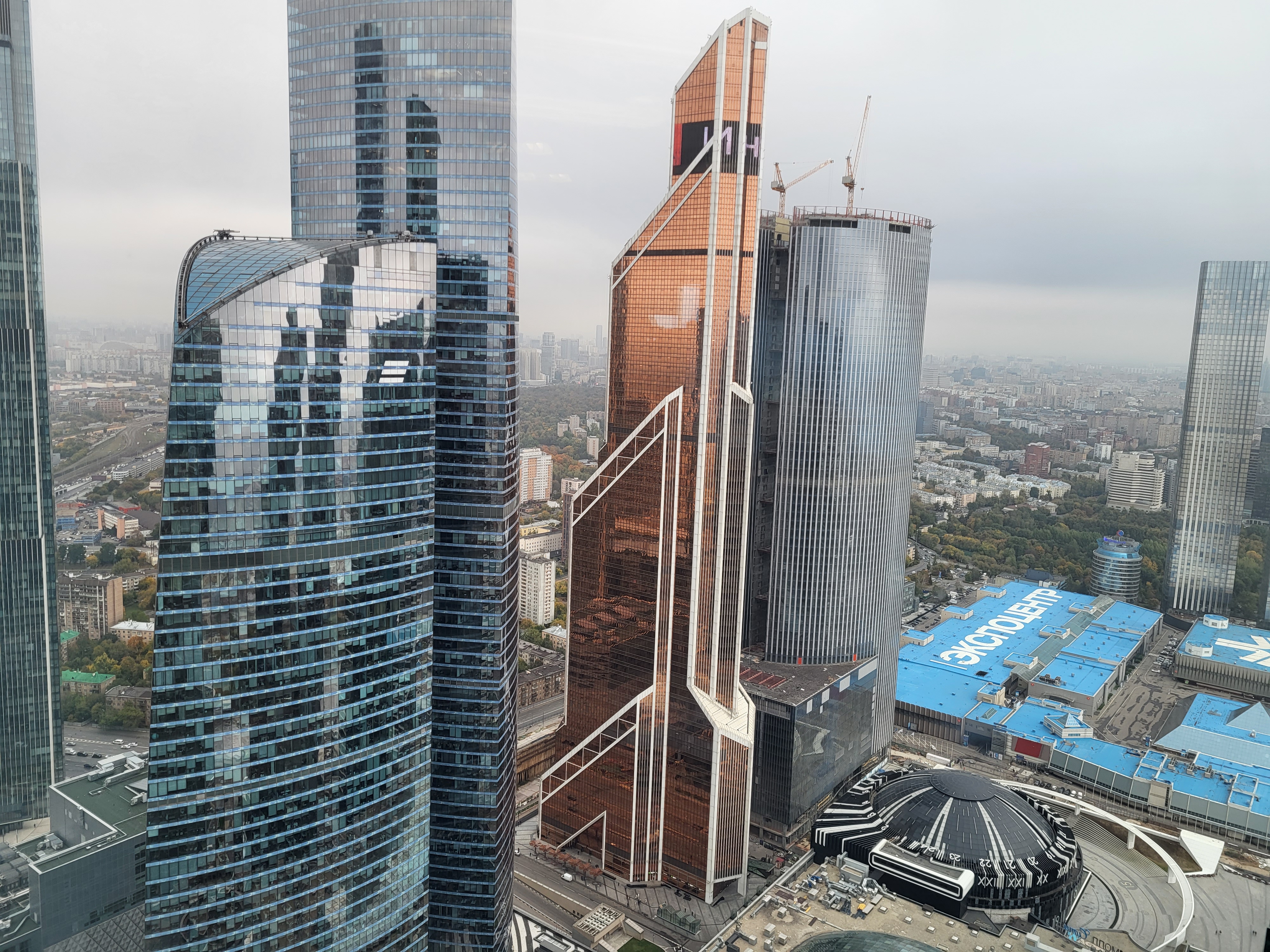Паркинг МФК Башня Федерация